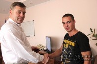 Президент вручив трьом волинським міліціянтам медалі