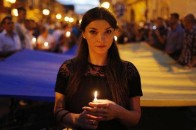 Мешканці Неаполя вийшли на марш, вражені героїчною смертю українця ВІДЕО