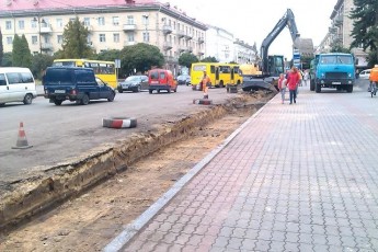 Луцьк викладе за ремонт центральної вулиці 11 мільйонів гривень