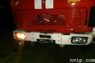 На Волині пожежна машина, їдучи на виклик, врізалась у легковик