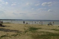 На скільки за літо обмілів Світязь