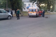 У Луцьку на перехресті збили велосипедиста