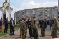 Волинські лісівники пікетують ОДА ФОТО