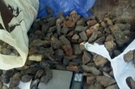 На Рівненщині вилучили бурштин вартістю мільйон гривень ФОТО