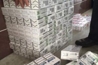 На «Ягодині» затримали велику партію «Marlboro» ФОТО
