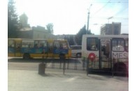 ОПОРА зафіксувала на луцьких маршрутках передвиборчу рекламу політичної сили