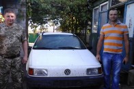 Полтавські волонтери подарували бійцям 14-ї ОМБр легковик