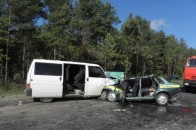 Фото з місця смертельної аварії на Волині