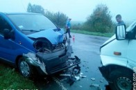 Поблизу Володимира - лобове зіткнення двох мікроавтобусів. ФОТО