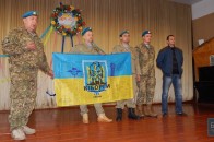 У волинську школу передали прапор «кіборгів». ВІДЕО