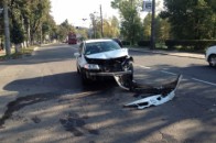 Аварія у Луцьку: «Рено» догнав «Мерседес». ФОТО