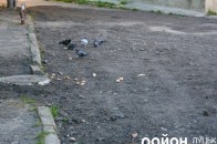 Замість дорожнього покриття лучани отримали груди асфальту. ФОТО