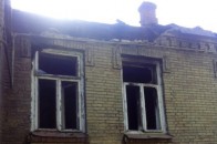На Волині згорів «притулок» для безхатьків. ФОТО