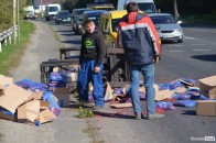 Аварія в Луцьку: з фури «вилетів» вантаж. ФОТО