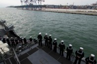 В Одеському порту пришвартувався американський бойовий корабель. ФОТО