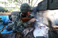 Українські військові змусили тікати бойовиків під Зайцевим
