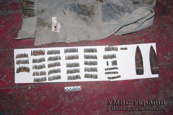 На Волині затримали озброєного до зубів чоловіка. ФОТО