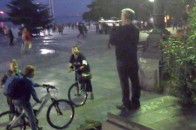 На набережній Ялти постійно виконується гімн України. ВІДЕО