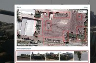 Під Широкиним виявили військову базу російських військ. ФОТО