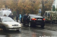 У Луцьку «BMW» та мікроавтобус не поділили дорогу. ФОТО