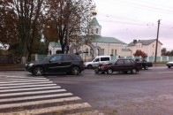 ДТП в Луцьку: ВАЗ врізався у джип «Мерседес». ФОТО