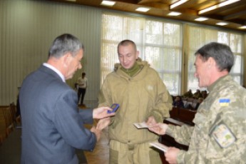 Волинським бійцям АТО та волонтерам вручили нагороди. ФОТО