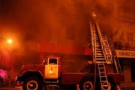 У Луцьку на проспекті Соборності палала 9-ти поверхівка