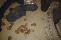 Через Ягодин жінка везла 6 кілограмів бурштину в колесі автівки. ВІДЕО
