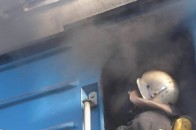 У Запоріжжі пасажири стали заручниками палаючого потяга
