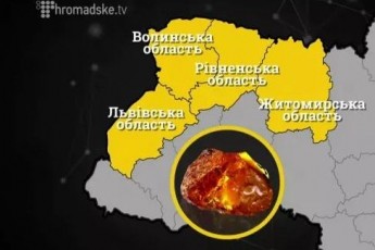 Волинські землі, де є поклади бурштину, віддадуть під рекультивацію іноземцям