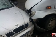 Аварія у Луцьку: «поцілувались» дві автівки. ФОТО