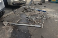 На Волині судили водія, який п'яним злетів з траси та врізався в паркан