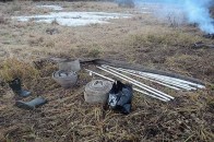 На Волині затримали п’ятеро «чорних копачів» бурштину. ФОТО