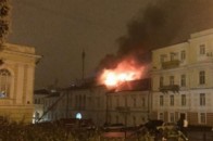 В Одесі згорів волонтерський центр