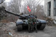Волонтер показав російські танки недалеко від Горлівки. ФОТО