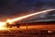 На Донеччині пройшов бій, лупили «Гради» і танки