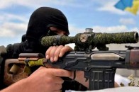 Український снайпер завдав втрат бойовикам у Калинівці