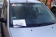 Водії в Луцьку вже отримують «листівки щастя». ФОТО