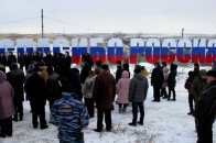На Донбасі встановили пам'ятник «Спасибі, Росія!»