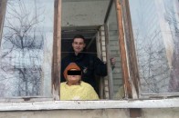 В Луцьку з заблокованого балкону врятували бабусю. ФОТО