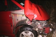 У Луцьку водій мікроавтобуса не ﻿«вписався» в поворот та з'їхав у кювет. ВІДЕО