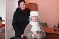 Волинські дітлахи передали наколядовані гроші для бійців АТО