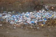Стихійне сміттєзвалище забруднює воду лучан