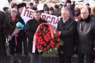 Волинський екс-нардеп «засвітився» на проросійському мітингу. ФОТО
