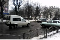 ДТП спричинила в Луцьку масштабний затор. ФОТО