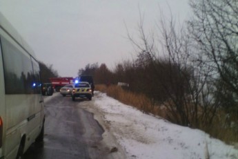На Волині мікроавтобус втрапив одразу в дві ДТП