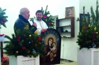 На Волинь передали ікону, яку знайшли у руїнах на Донеччині