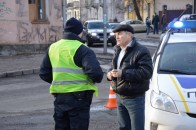 У центрі Луцька не розминулись дві автівки. ФОТО