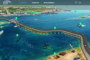 Росія визнала, що із будівництвом Керченського мосту є проблеми