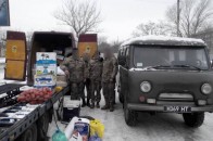 Автівку волинських старателів доправили у зону АТО